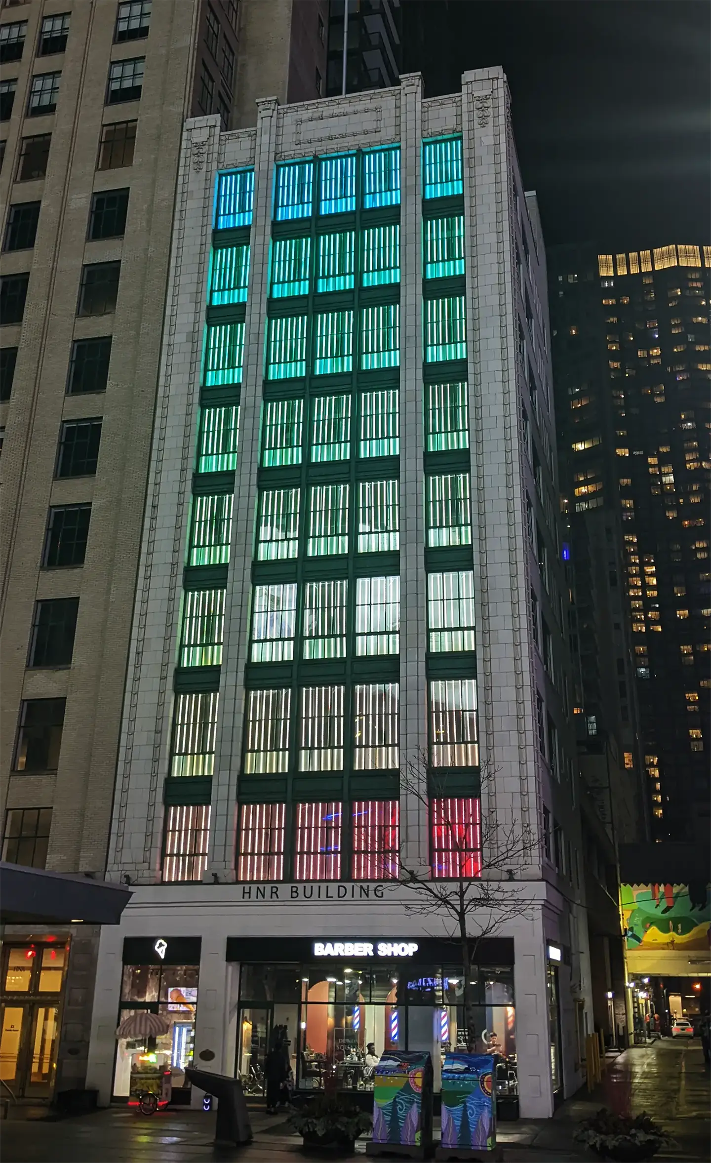 Digital Drapes at Yonge-Dundas Square